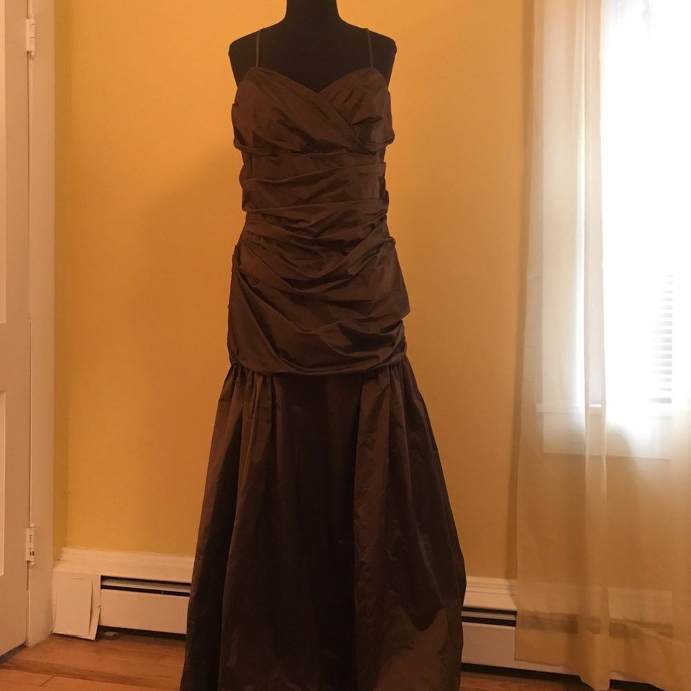 NWT Chocolate Watter & Watters Gown size 18